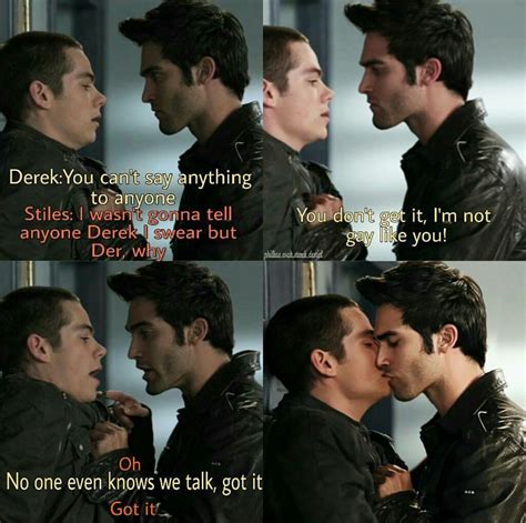 Or, Derek knows how it feels like to lose things, he can help Stiles. . Derek yells at stiles fanfiction net